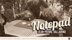 Notepad by Jean-Pierre Vallarino