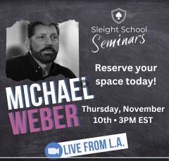 Seminar at Sleight School by Michael Weber